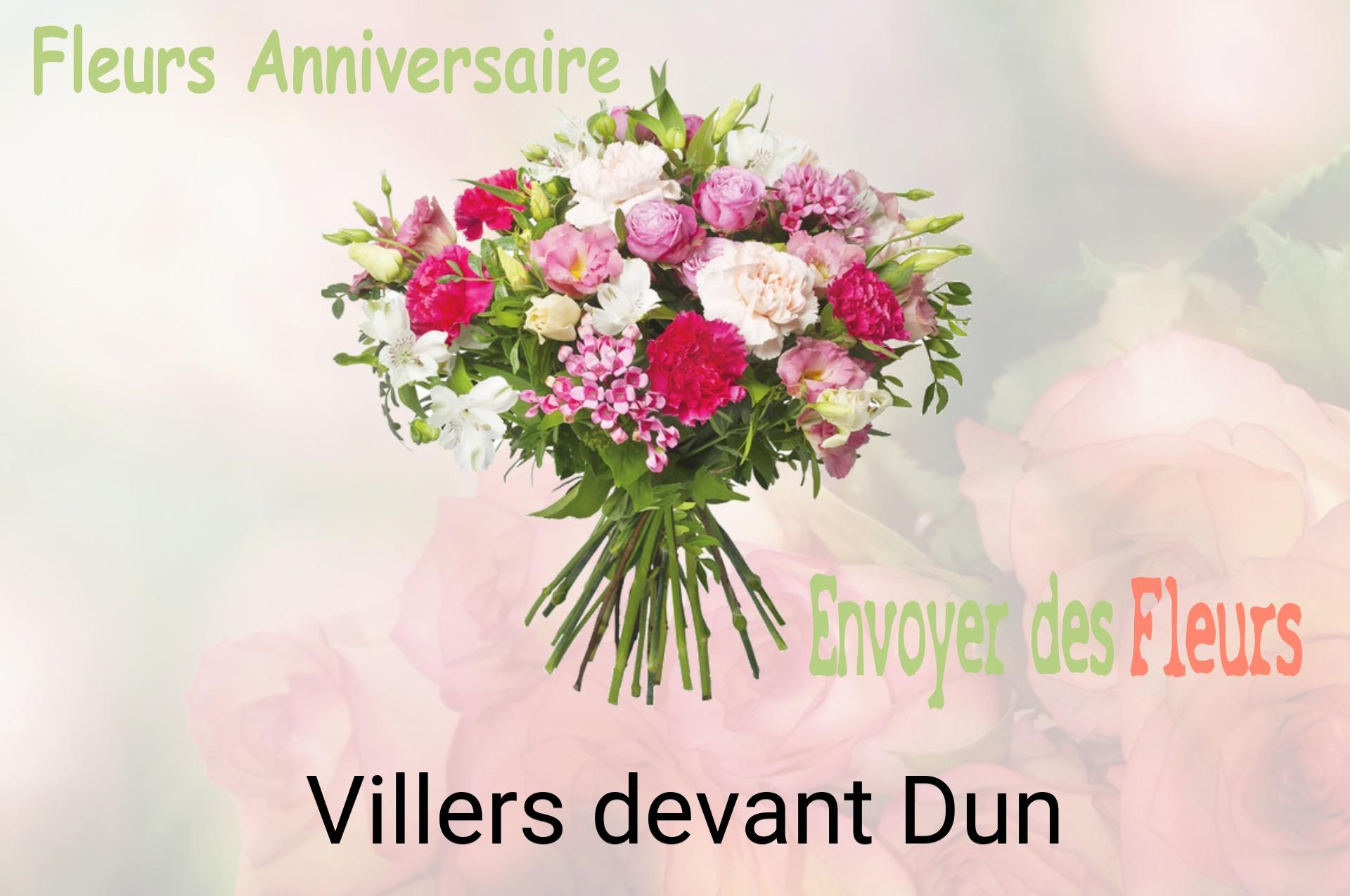 Bouquet de fleurs d’anniversaire livré à Villers-devant-Dun