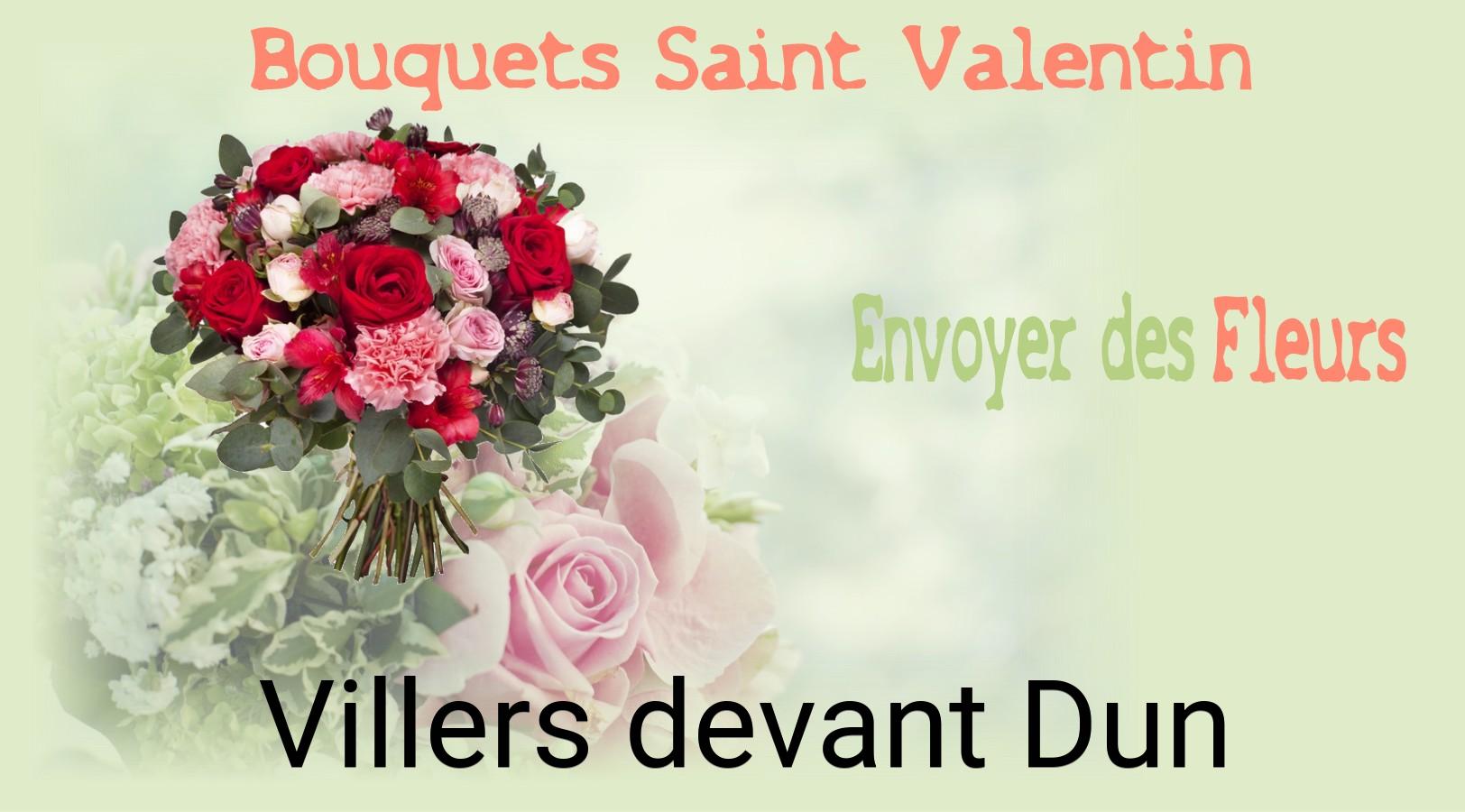 Roses de Saint-Valentin livrées à Villers-devant-Dun